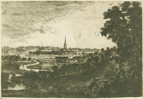 Salisbury from Wilton Park